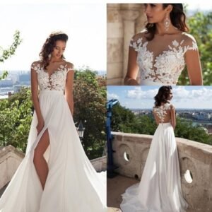 Bohemian wedding dress