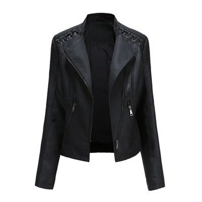 Women's Leather Jackets Women's Short Jackets - Image 4