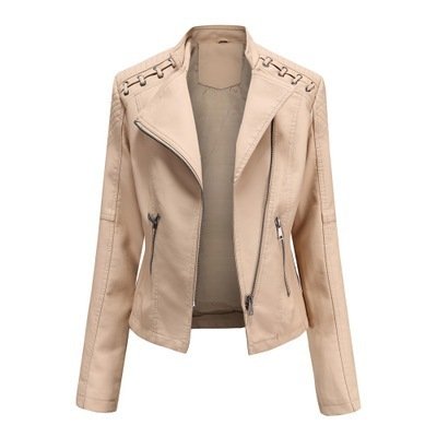 Women's Leather Jackets Women's Short Jackets - Image 8