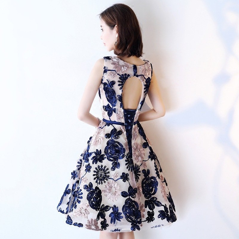 Princess short slim student party dress female - Image 2