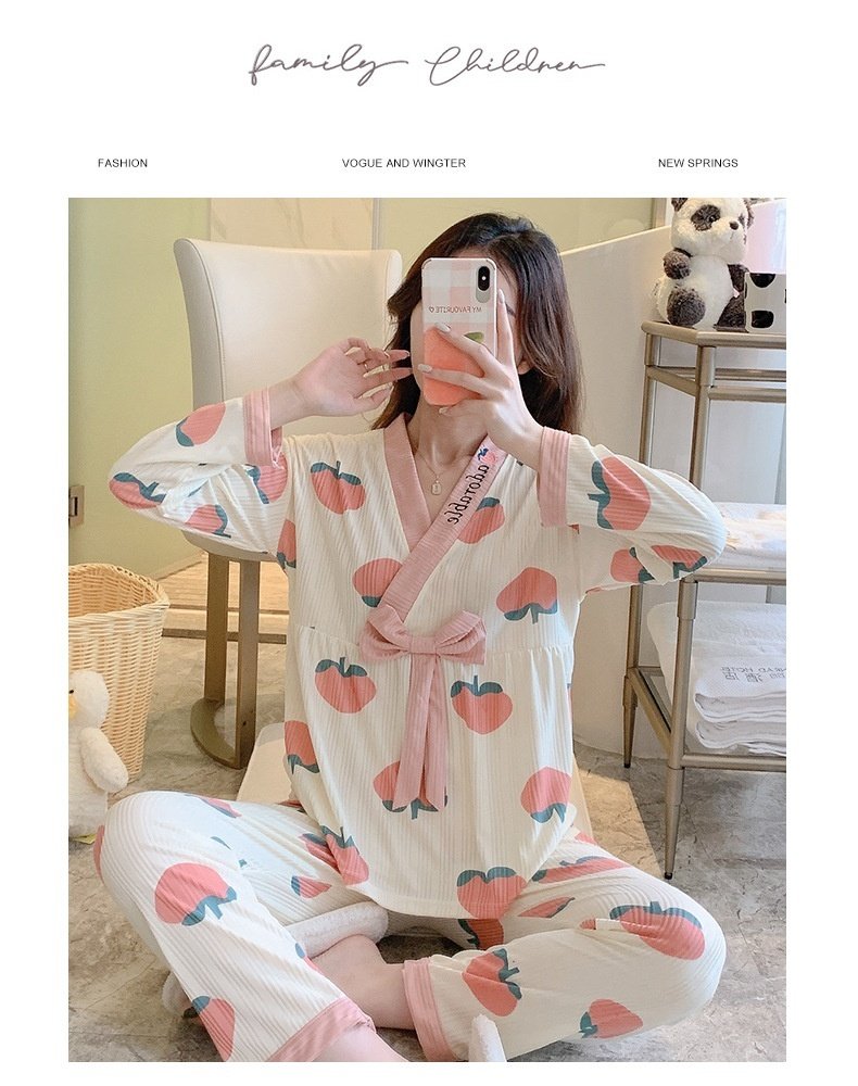 Sweet Peach Home Wear Suit Women - Image 9