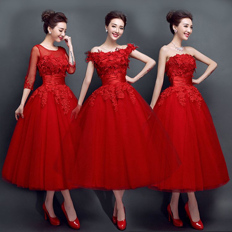 Lace upscale wedding evening dress - Image 2