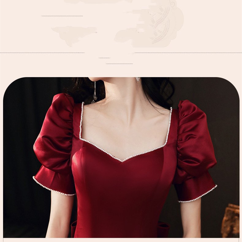 Wine Wedding Dress - Image 2