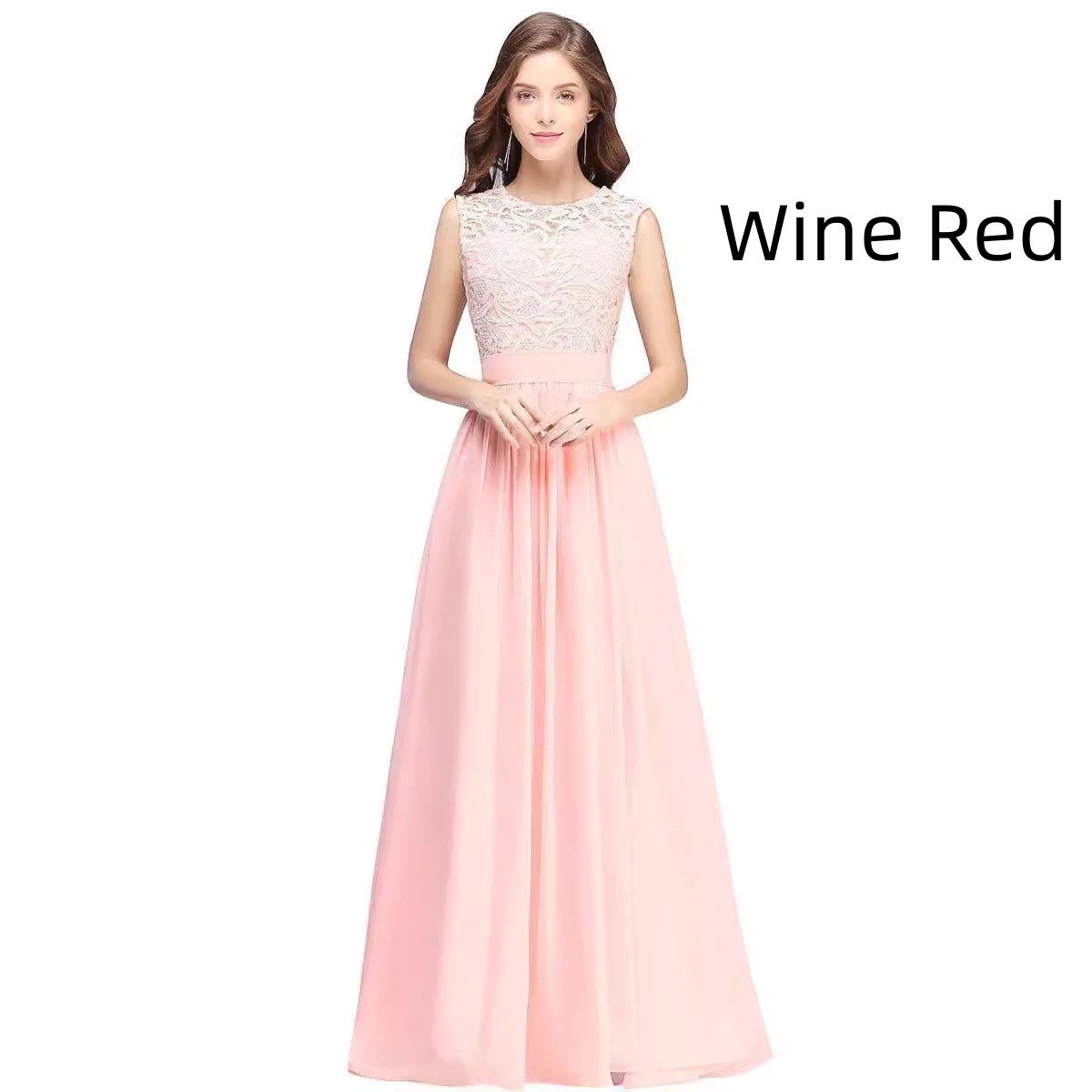 Sleeveless Sexy Elegant Wedding Party Dress - Image 4