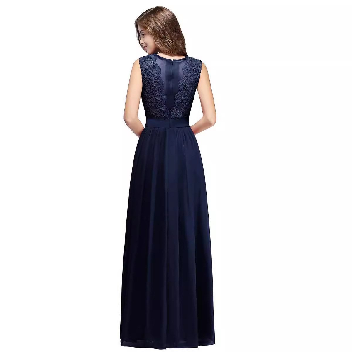 Sleeveless Sexy Elegant Wedding Party Dress - Image 7