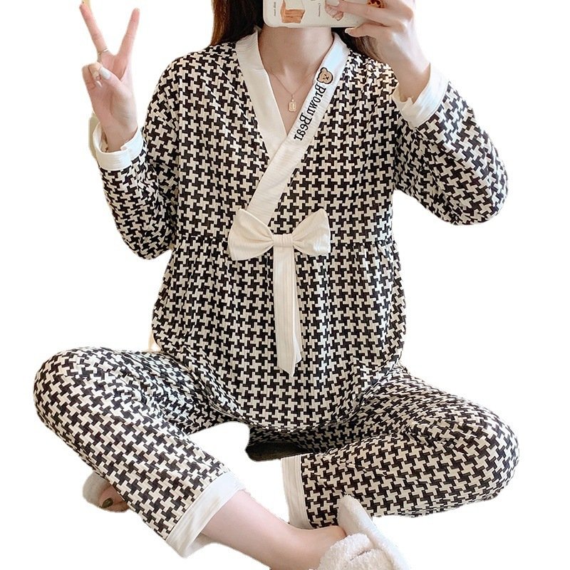 Sweet Peach Home Wear Suit Women - Image 8