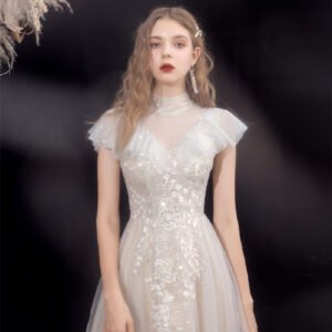 Fashionable And Personalized New Bride Cocktail Dress