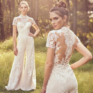 New Trouser Dress Wedding Dress