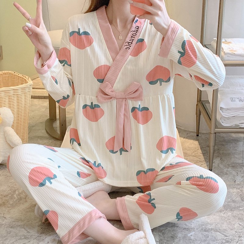 Sweet Peach Home Wear Suit Women - Image 7