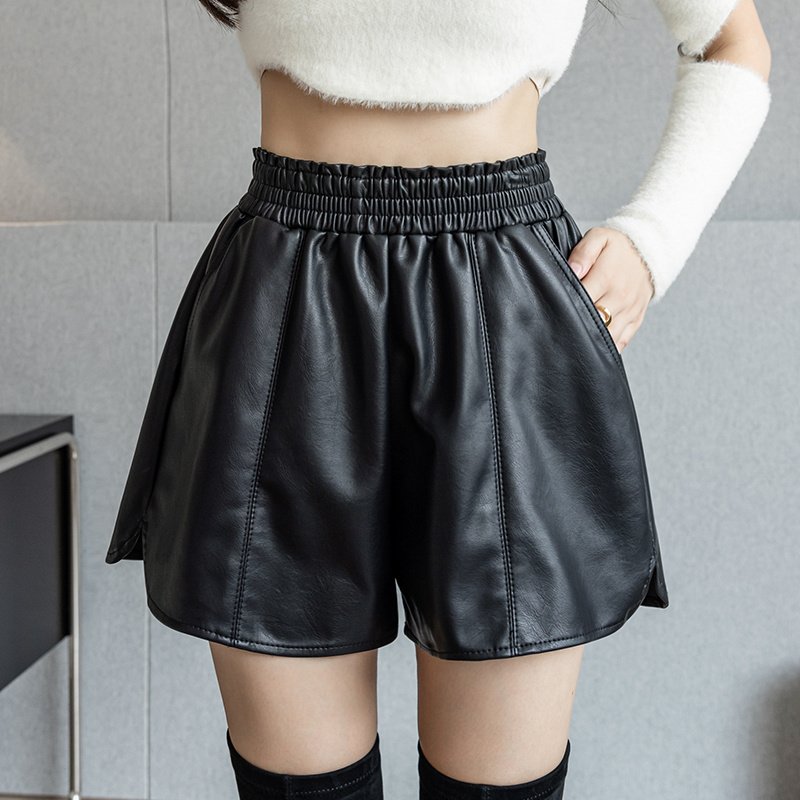 Casual Shorts For Women In Autumn And Winter Wear Elastic - Image 2