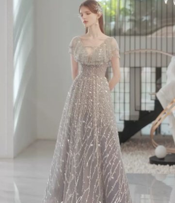 High-grade Banquet Temperament Engagement Cocktail Dress - Image 3