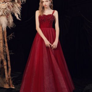 Wedding Red Heavy Industry Dress