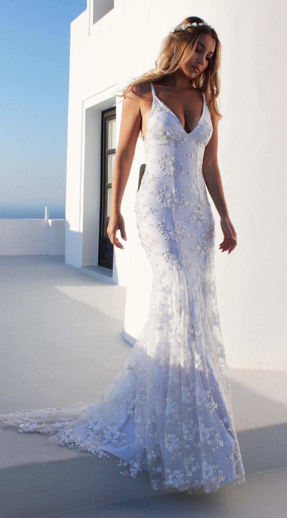Sexy Lace Bridal Dress Women Wedding - Image 6