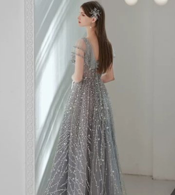 High-grade Banquet Temperament Engagement Cocktail Dress - Image 4