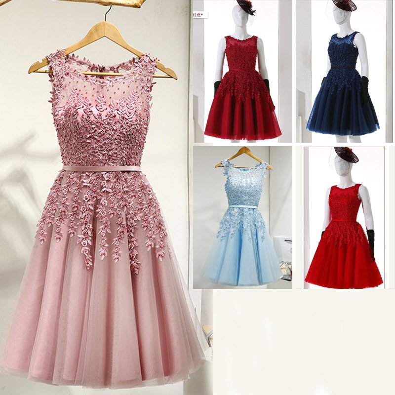 Banquet Fashion Engagement Cocktail Dress - Image 8