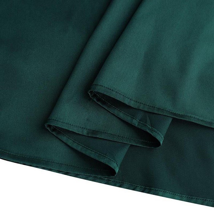 Wrap Hips Women Dresses Long Sleeve Female Robe Bodycon Neck - Image 2