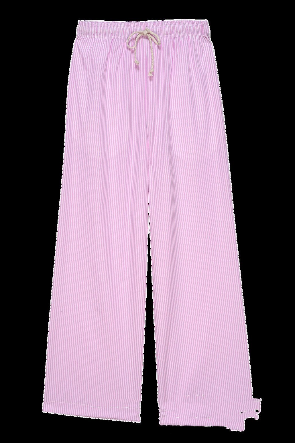 Fashion Women's Wear Striped Drawstring Wide-leg Pants For Women - Image 6