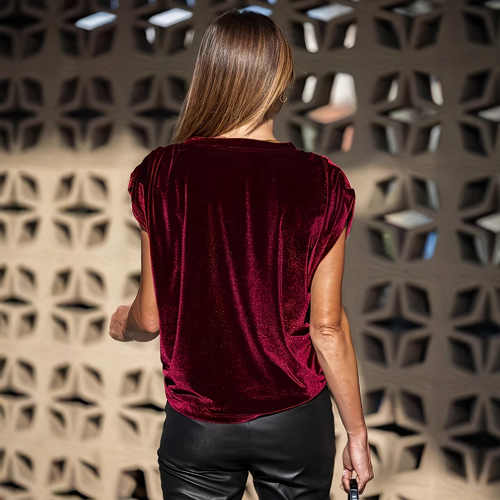 New Velvet Tops For Women - Image 2